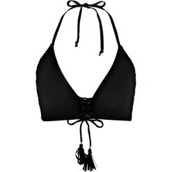 Biustonosz bikini z trójkątnymi miseczkami bonprix czarny. Stroje kąpielowe damskie bonprix. Za 59,99 zł.
