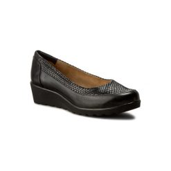 LASOCKI COMFORT RST-4584-03. Czarne półbuty damskie Lasocki Comfort, bez wzorów, ze skóry, bez obcasa, bez zapięcia. Za 149,99 zł.