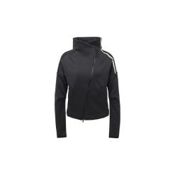 Bluzy dresowe adidas Bluza adidas Z.N.E. Heartracer. Szare bluzy damskie marki Adidas, z dresówki, bez kaptura. Za 399,00 zł.