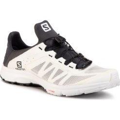 Buty SALOMON - Amphib Bold W 406824 23 V0 White/White/Ebony. Białe buty sportowe damskie Salomon, bez wzorów, z tworzywa sztucznego, klasyczne, do pływania. W wyprzedaży za 299,00 zł.