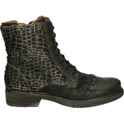 Botki - 3132 COM A-16. Czarne botki damskie skórzane Venezia. Za 299,00 zł.