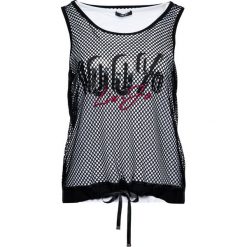 Top Liu Jo Sport T19149 J5693. Czarne topy damskie Liu Jo Sport, xs, bez wzorów, z poliesteru, bez rękawów. W wyprzedaży za 229,00 zł.