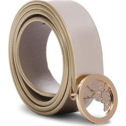 Pasek Damski VERSACE COLLECTION - LCD0276 LVALM L001 85 Oro Chiaro. Żółte paski damskie marki Versace Collection, w paski, ze skóry. W wyprzedaży za 489,00 zł.