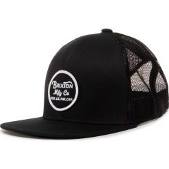 Czapka z daszkiem BRIXTON - Wheeler Mesh Cap 00014 Black/Black. Czerwone czapki męskie Brixton, bez wzorów, z bawełny. W wyprzedaży za 79,00 zł.