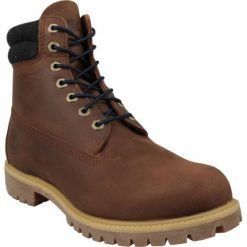 Timberland 6 Inch Boot A1QZJ 41,5 Brązowe. Pomarańczowe buty trekkingowe męskie Timberland, ze skóry, bez zapięcia. W wyprzedaży za 699,99 zł.