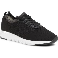 Sneakersy CAPRICE - 9-23702-24 Black Knit Com 023. Czarne półbuty damskie Caprice, ze skóry. Za 249,00 zł.
