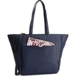 Torebka PEPE JEANS - Paulette Bag PL030997 Steel Blue 563. Niebieskie torebki klasyczne damskie Pepe Jeans, bez wzorów, z jeansu, klasyczne, na ramię, bez dodatków. W wyprzedaży za 239,00 zł.