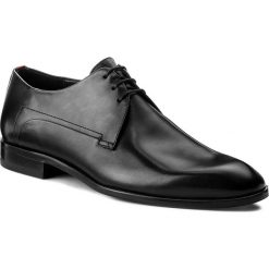 Buty wizytowe męskie: Półbuty BOSS – Appeal 50383528 10206444 01 Black