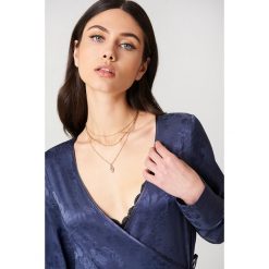 Naszyjniki damskie: Tranloev Naszyjnik z łańcuszków Hamsa – Gold