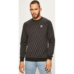 Adidas Originals - Bluza. Czarne bluzy męskie s, z bawełny, z okrągłym kołnierzem. W wyprzedaży za 199,90 zł.