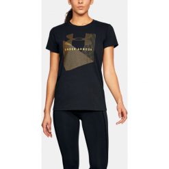 Bluzki damskie: Under Armour Koszulka damska SPORTSTLE MESH LOGO CREW czarna r. M (1310488-001)
