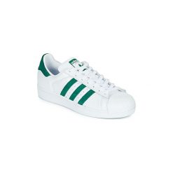 Buty adidas SUPERSTAR. Białe trampki męskie Adidas, bez wzorów, bez zapięcia. Za 429,00 zł.