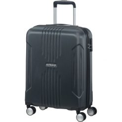 American Tourister walizka podróżna Tracklite 55 cm ciemnoszary. Szare walizki American Tourister, bez wzorów. Za 285,00 zł.
