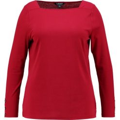 Bluzki damskie: Lauren Ralph Lauren Woman Bluzka z długim rękawem carmine red