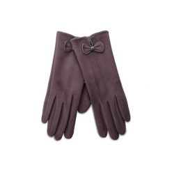 ACCCESSORIES 1W6-004-AW18. Szare rękawiczki damskie ACCCESSORIES, bez wzorów, z materiału. Za 29,99 zł.