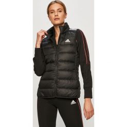 Adidas Performance - Bezrękawnik puchowy. Czarne kurtki damskie adidas Performance, s, bez wzorów, z poliesteru, bez kaptura. Za 329,90 zł.