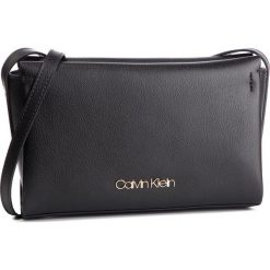 Torebka CALVIN KLEIN - Avant Ew Crossbody K60K605058 001. Czarne listonoszki damskie marki Calvin Klein, bez wzorów, ze skóry ekologicznej, na ramię, bez dodatków. Za 399,00 zł.