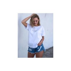 LESS t-shirt oversize. Białe t-shirty damskie Gau great as you, l, z bawełny. Za 99,00 zł.