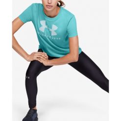 Under Armour Sportstyle Classic Koszulka Niebieski. Niebieskie koszulki damskie Under Armour, m, z nadrukiem, z bawełny, bez kołnierzyka, z krótkim rękawem. Za 119,95 zł.