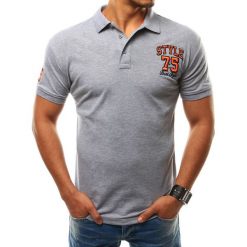 Koszulki polo: Koszulka polo męska szara (px0114)