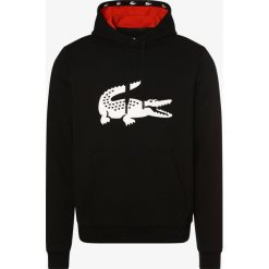 Lacoste - Męska bluza nierozpinana, czarny. Czarne bluzy męskie Lacoste, s, z nadrukiem, z kapturem. Za 529,95 zł.