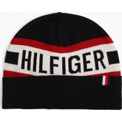 Tommy Hilfiger - Czapka męska, niebieski. Niebieskie czapki męskie marki TOMMY HILFIGER, bez wzorów. Za 179,95 zł.