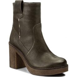 Botki ANN MEX - 8266 13 Top Zielony. Czarne botki damskie na obcasie marki Ann Mex, ze skóry. W wyprzedaży za 279,00 zł.