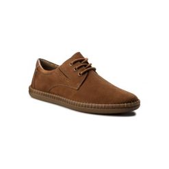 LASOCKI FOR MEN MI16-217005. Czerwone półbuty męskie Lasocki For Men, bez wzorów, ze skóry, bez zapięcia. Za 179,99 zł.