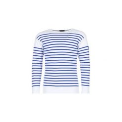 T-shirty z długim rękawem Armor Lux DISJON. Białe t-shirty męskie Armor lux, s, bez wzorów, bez kołnierzyka, długie. Za 245,70 zł.