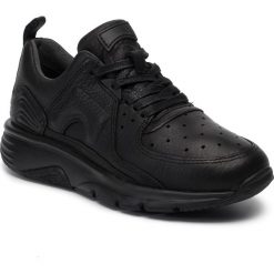 Sneakersy CAMPER - Drift K200414-018 Black. Czarne półbuty damskie Camper, bez wzorów, ze skóry, bez obcasa, na płaskiej podeszwie, bez zapięcia. Za 609,00 zł.