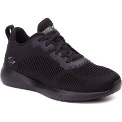 Sportowe SKECHERS 32504. Czarne buty sportowe damskie Skechers, bez wzorów, z tworzywa sztucznego, sportowe. Za 199,99 zł.