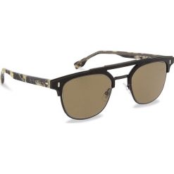 Okulary przeciwsłoneczne BOSS - 0968/S Matt Black 003. Czarne okulary przeciwsłoneczne damskie aviatory Boss. W wyprzedaży za 619,00 zł.
