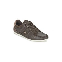 Buty Lacoste CHAYMON 117 1. Pomarańczowe trampki męskie Lacoste, bez wzorów, bez zapięcia. Za 399,99 zł.