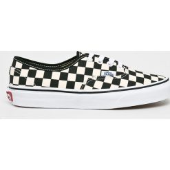 Vans - Tenisówki Authentic. Białe trampki i tenisówki damskie Vans, bez wzorów, z gumy, na sznurówki. W wyprzedaży za 219,90 zł.