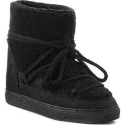 Buty INUIKII - Sneaker Curly 70203-16-W Black/Blk Cot.Lac. Czarne buty zimowe damskie marki Inuikii, z materiału, na niskim obcasie. Za 1349,00 zł.
