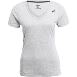 Topy sportowe damskie: Asics Koszulka Damska Logo Top Szara r. XS