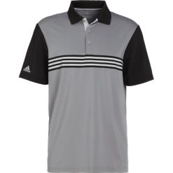 Adidas Golf ULTIMATE365 ENGINEERED POLO Koszulka sportowa grey/black. Szare koszulki polo męskie marki adidas Golf, s, z elastanu, na golfa. Za 269,00 zł.