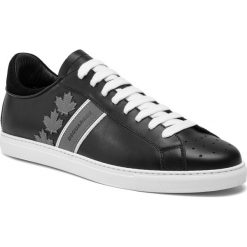Sneakersy DSQUARED2 - Canadian Team SNM0035 01501798 M465 Nero Argento. Czarne półbuty męskie Dsquared2, na co dzień, bez wzorów, z zamszu, eleganckie, bez zapięcia. W wyprzedaży za 1199,00 zł.