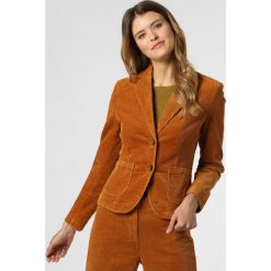 More & More - Blezer damski, beżowy. Brązowe bolerka i narzutki damskie More & More, bez wzorów, z materiału, bez rękawów. Za 399,95 zł.