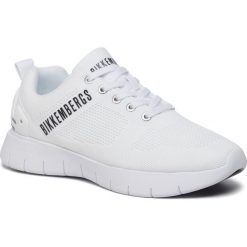 Sneakersy BIKKEMBERGS - Low Top Lace Up B4BKM0048 White. Białe sneakersy męskie Bikkembergs, bez zapięcia. W wyprzedaży za 439,00 zł.