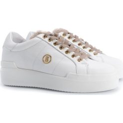Bogner Sneakersy "Hollywood 3A". Żółte trampki i tenisówki damskie Bogner, ze skóry. Za 899,00 zł.