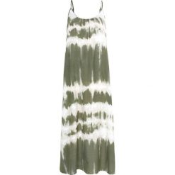 Soyaconcept Sukienka maxi Ibia khaki we wzory female zielony/ze wzorem L (42). Zielone sukienki damskie Soyaconcept, s, z nadrukiem, z wiskozy, eleganckie, bez kołnierzyka, bez rękawów, długie, maxi. Za 229,00 zł.