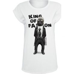 T-shirty damskie: Pets Rock King Of Fashion Koszulka damska biały