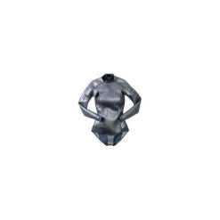 Top do freedivingu FRD 500 z neoprenu glide skin 1,5 mm damski. Szare topy damskie SUBEA, xs, bez wzorów, z materiału, bez rękawów. Za 219,99 zł.