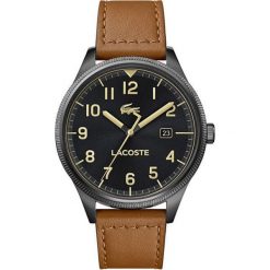 Lacoste Continental 2011021. Żółte zegarki męskie Lacoste, złote. W wyprzedaży za 531,00 zł.