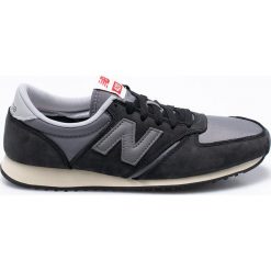 New Balance - Buty U420KBG. Szare buty sportowe męskie marki New Balance, ze skóry, na sznurówki. W wyprzedaży za 239,90 zł.