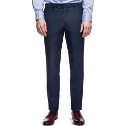 Spodnie LEONARDO GDGS900210. Spodnie garniturowe męskie Giacomo Conti, bez wzorów, z elastanu, eleganckie. Za 399,00 zł.