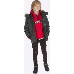 Mayoral - Spodnie dziecięce 128-172 cm. Szare spodnie chłopięce Mayoral, bez wzorów, z elastanu, casualowe. W wyprzedaży za 129,90 zł.