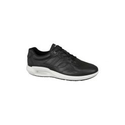 Trampki Ecco CS16 44000402001. Czarne trampki męskie ecco, bez wzorów, bez zapięcia. Za 429,99 zł.