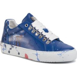 Sneakersy GOE - FF2N3024 Blue. Niebieskie półbuty damskie GOE, na co dzień, bez wzorów, ze skóry ekologicznej, bez obcasa, na płaskiej podeszwie, bez zapięcia. Za 439,00 zł.